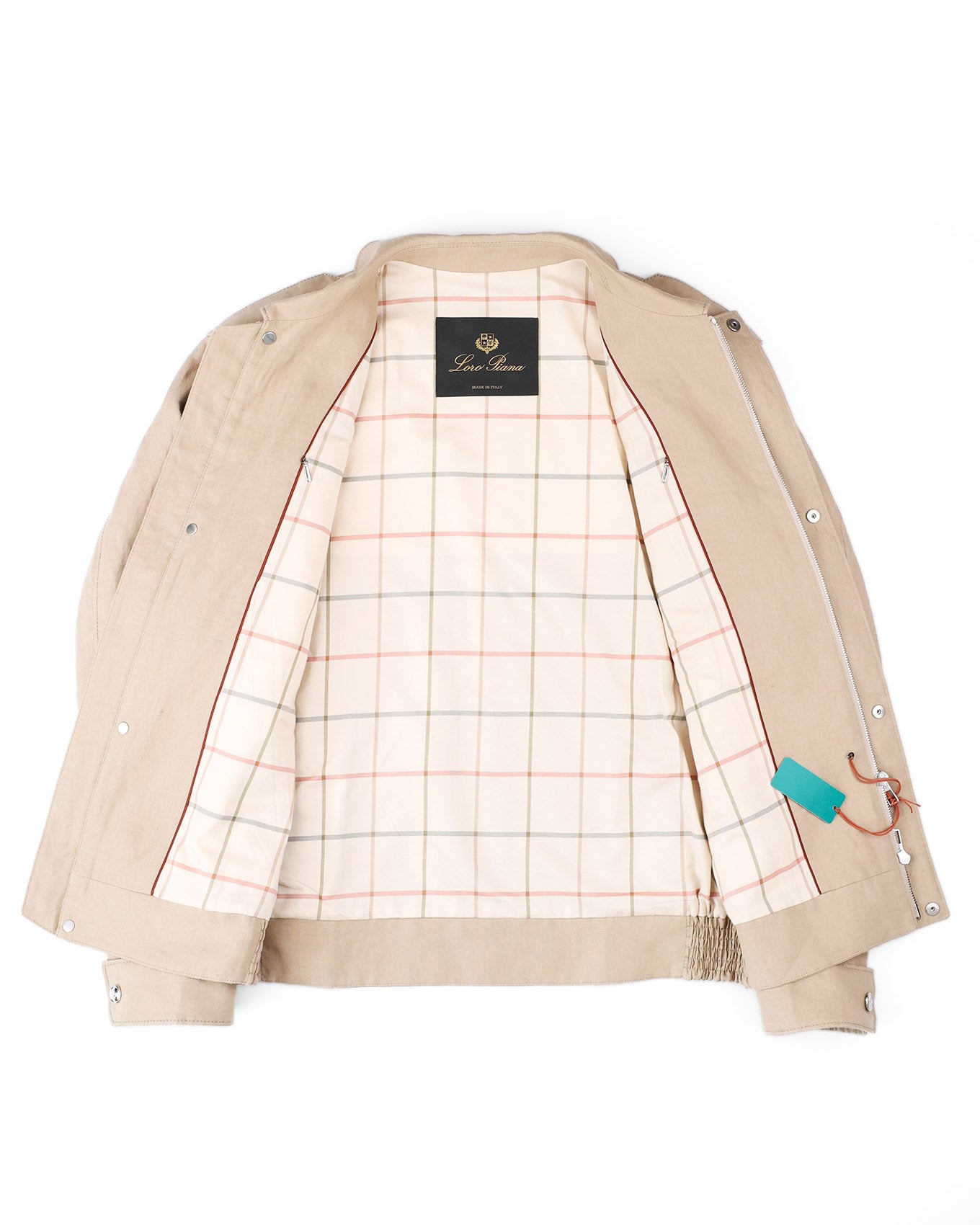 Loro Piana Beige Linen Zip Up Jacket | ELUXE STORE Elegance du luxe
Brand: Loro Piana
Size: M
Collection and Year: Spring Summer 2024
Condition: New, never used