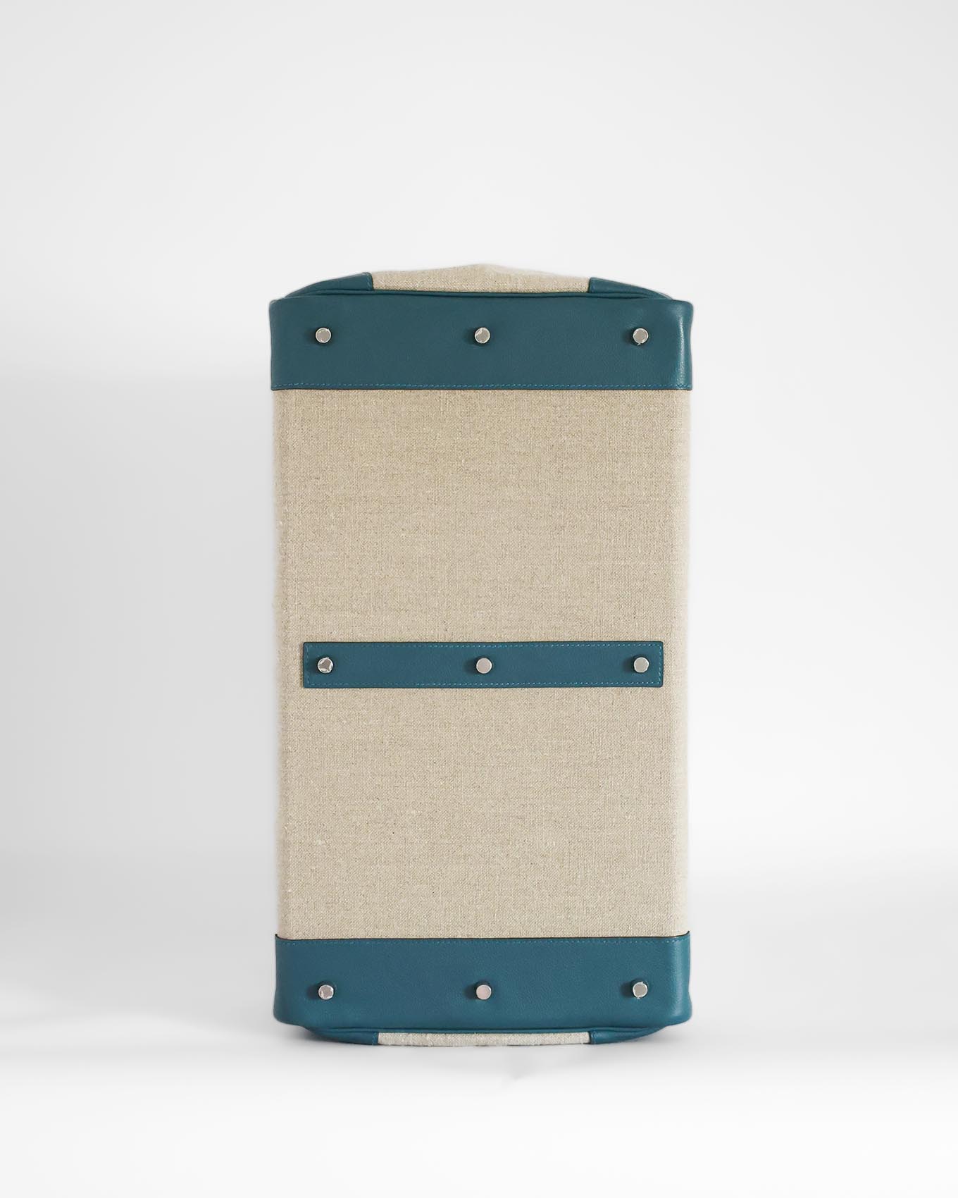 Hermès Birkin HAC 50 Ficelle Evercolour & Toile 2017 bottom view