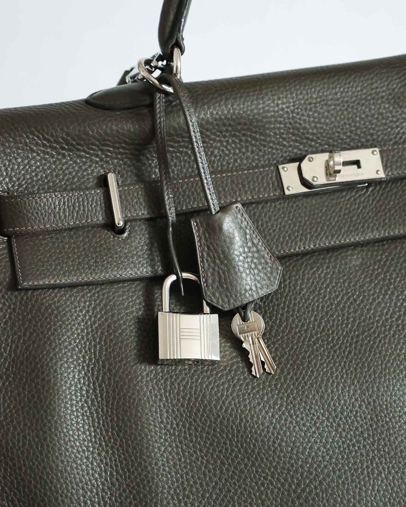 Hermes Kelly 50 lock and keys