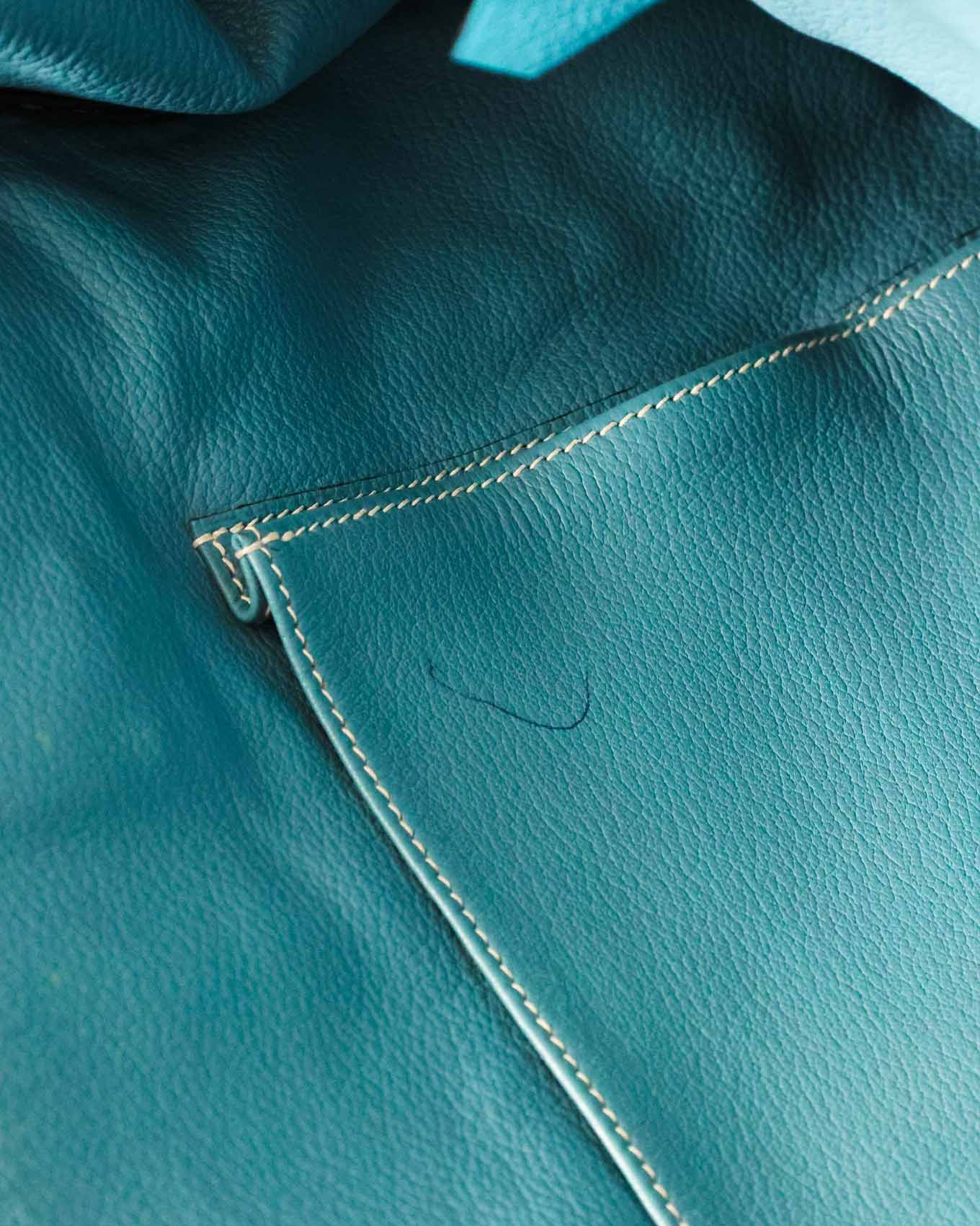 Hermès Kelly 50 Voyage Blue Jean Togo 2004
