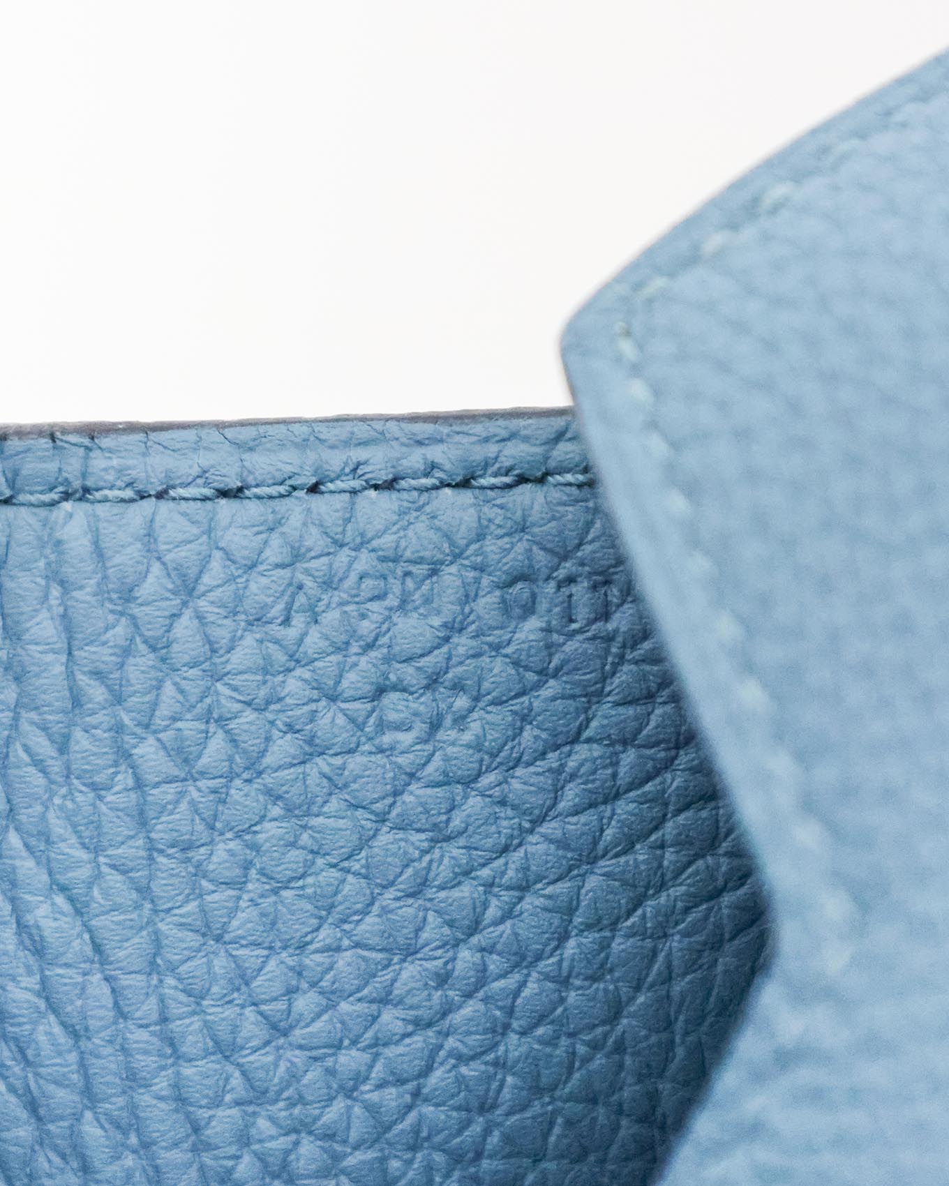 Hermès HAC Haut à Courroies 40 Bleu Paradis Togo and Grey Feutre 2017