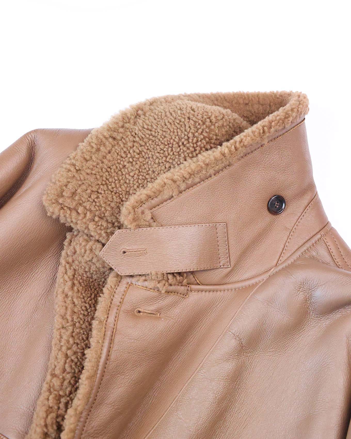 Berluti by Haider Ackermann FW18 Brown Shearling Runway Coat | ELUXE STORE