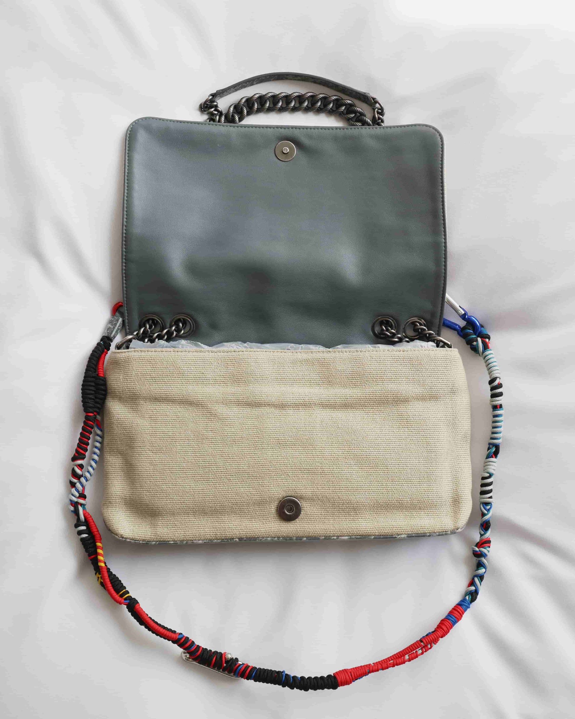 Eluxe Store Chanel Spring Summer 2014 Graffiti Artclass Trompe L'oeil Canvas Boy Bag