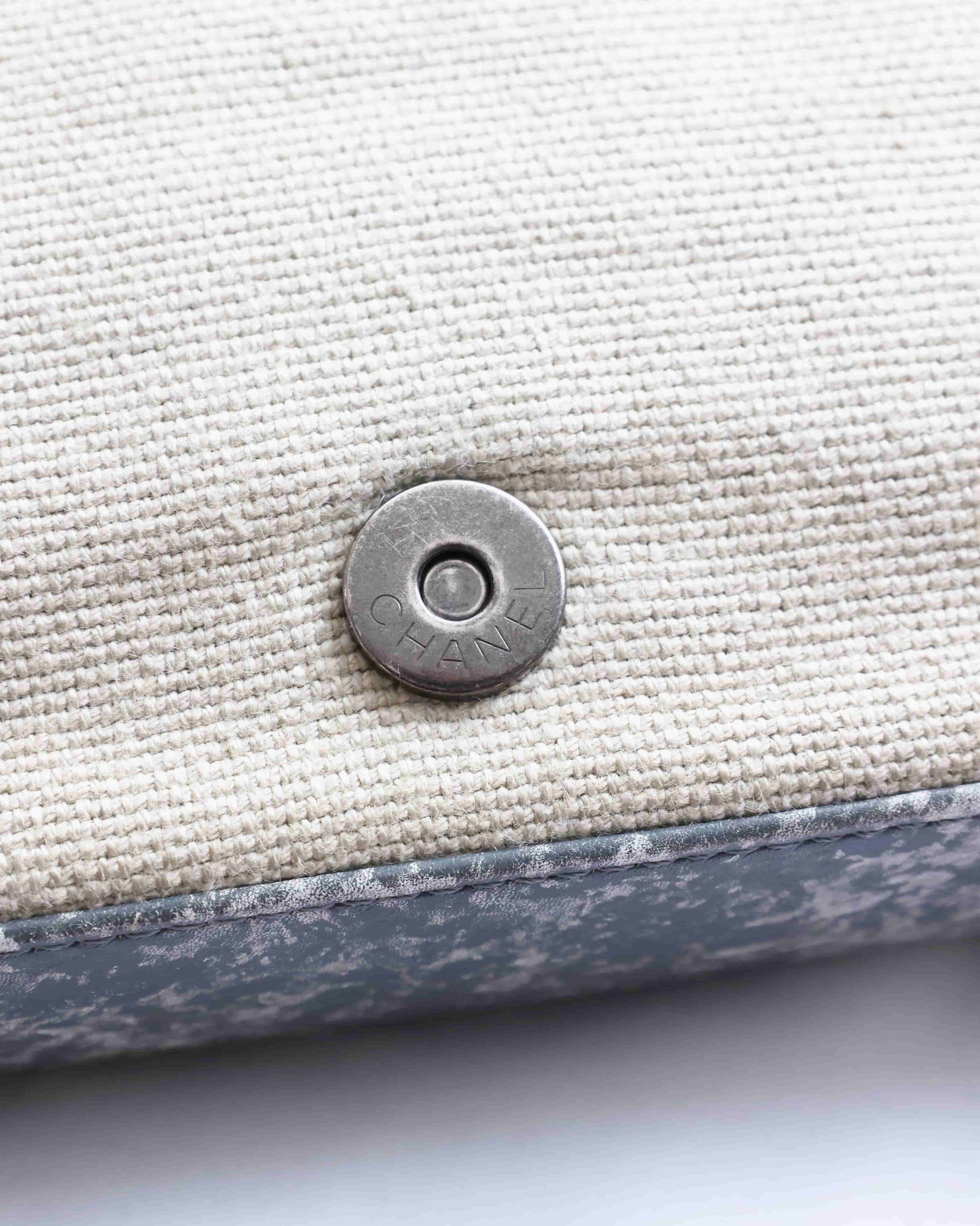 Eluxe Store Chanel Spring Summer 2014 Graffiti Artclass Trompe L'oeil Canvas Boy Bag