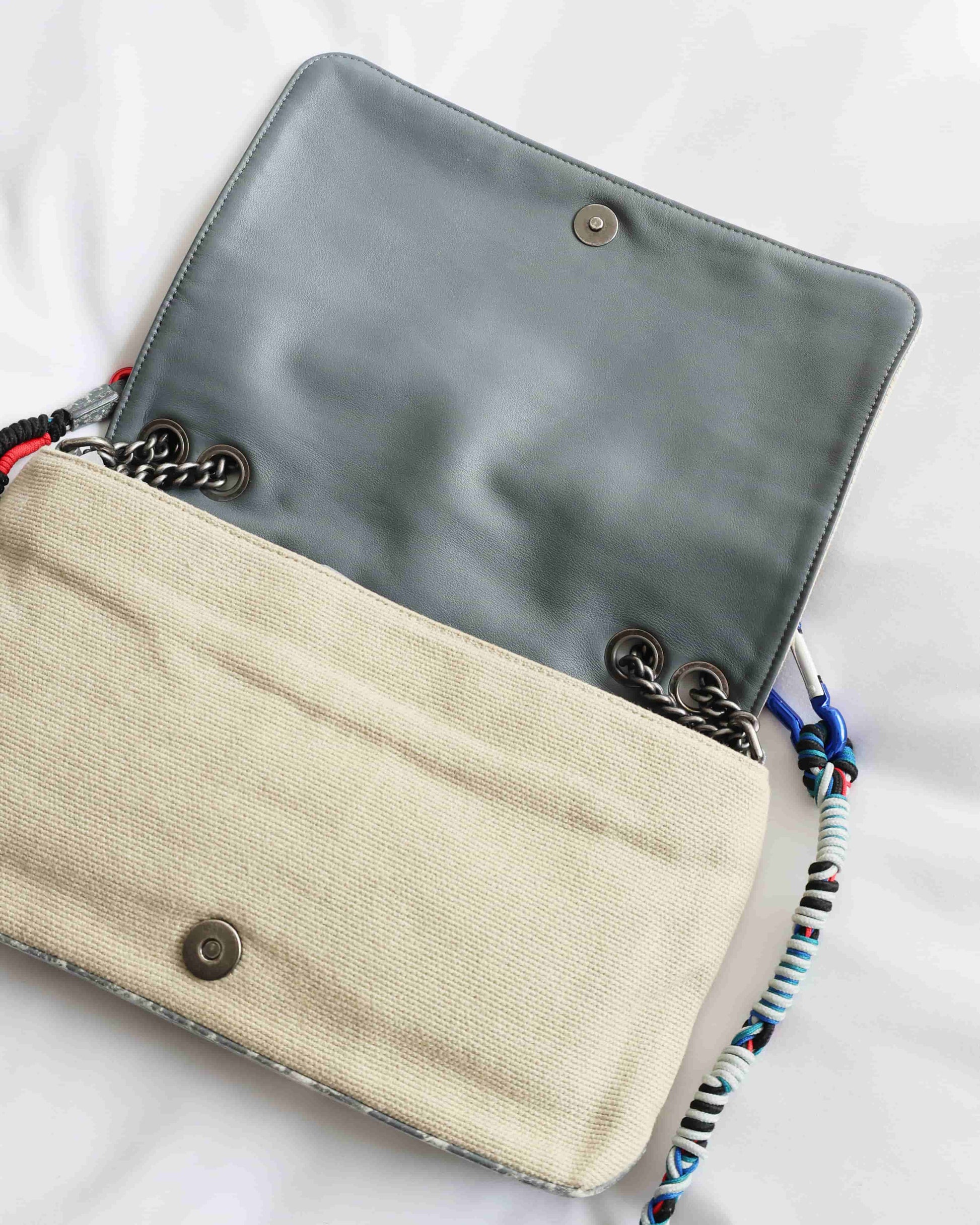 Eluxe Store Chanel Spring Summer 2014 Graffiti Artclass Trompe L'oeil Canvas Boy Bag