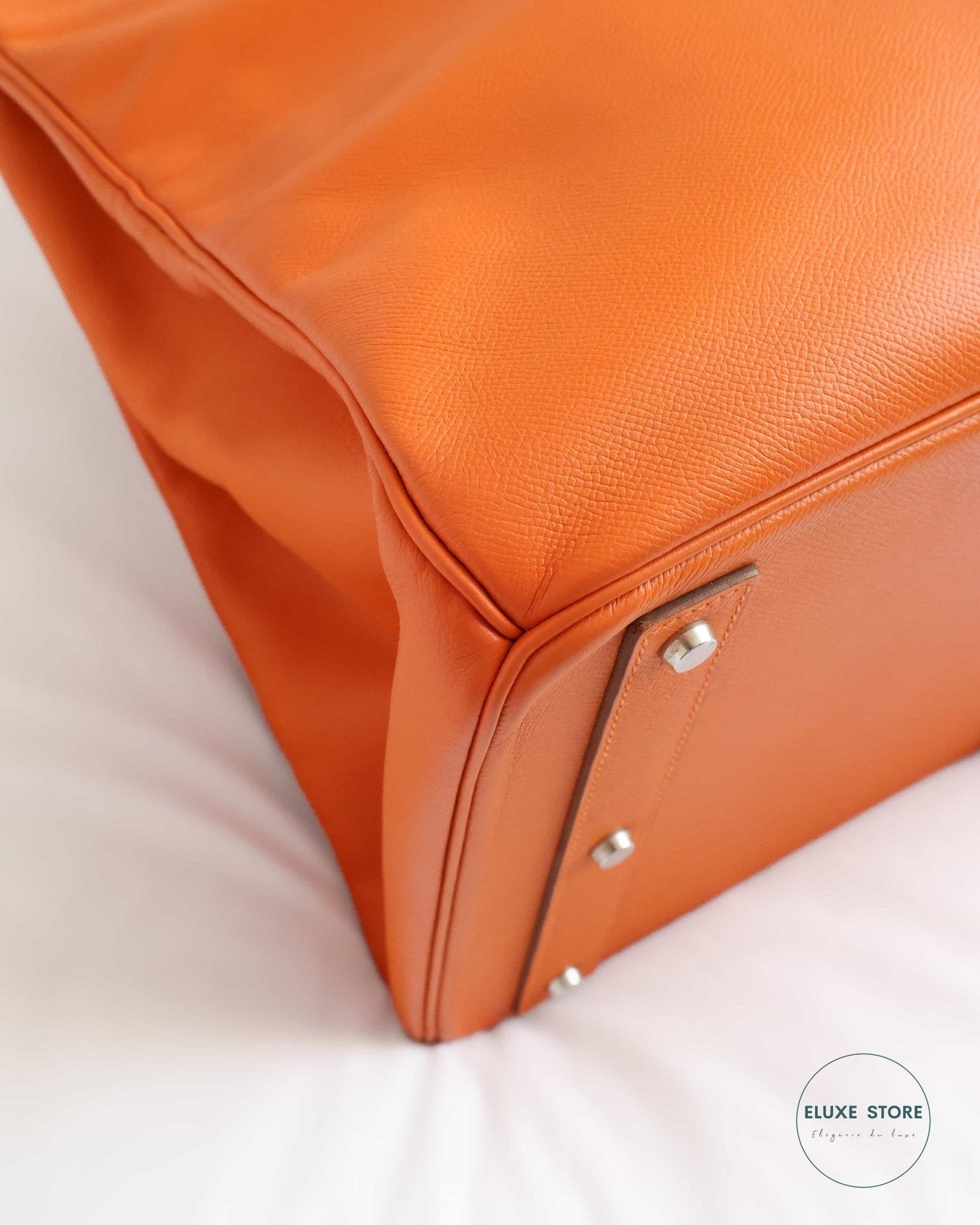 Hermès Birkin HAC Haut à Courroies 50 Orange Epsom from 2009 M Square Stamp | ELUXE STORE | Shop pre-loved Hermes Bags Birkin, Kelly, Picotin, Constance and more