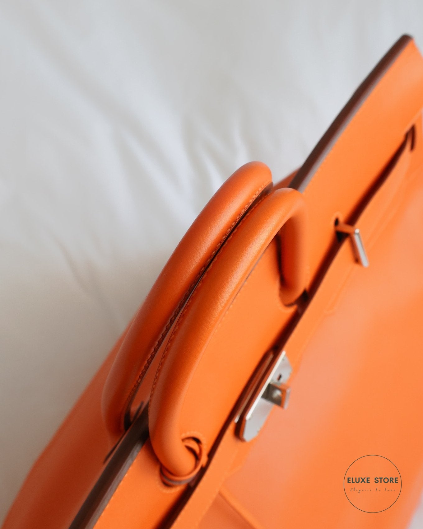 Hermès Birkin HAC Haut à Courroies 50 Orange Epsom from 2009 M Square Stamp | ELUXE STORE | Shop pre-loved Hermes Bags Birkin, Kelly, Picotin, Constance and more