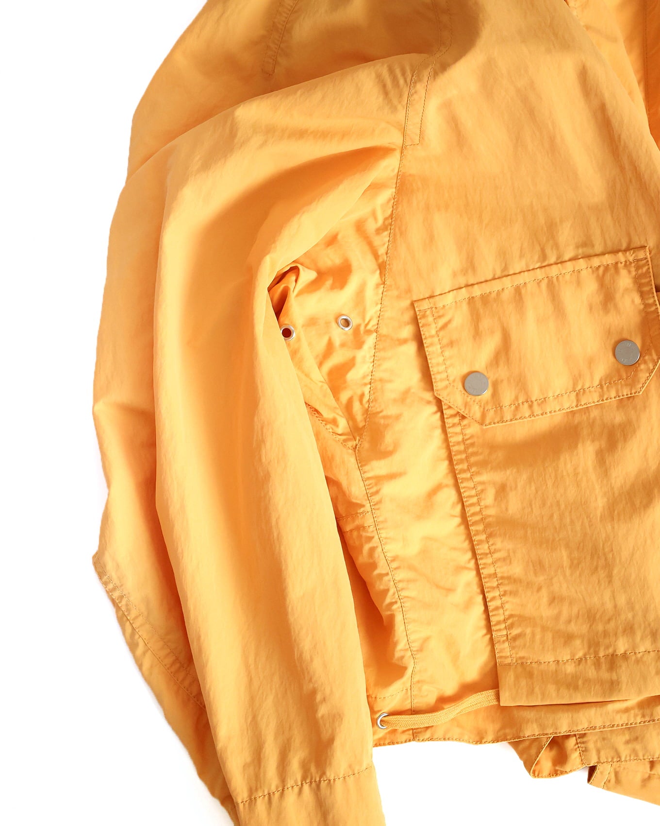 Hermès Mens SS23 Runway Orange Windbreaker Jacket | ELUXE STORE