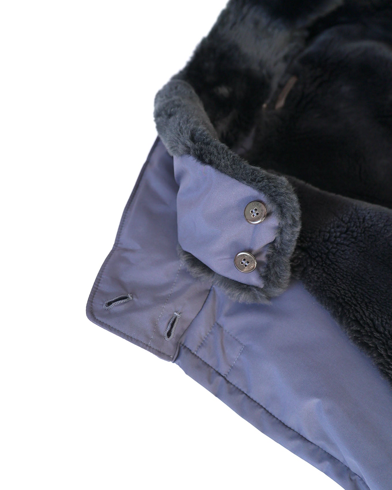 Loro Piana Blue Castorino Fur Lined Traveller Jacket | ELUXE STORE