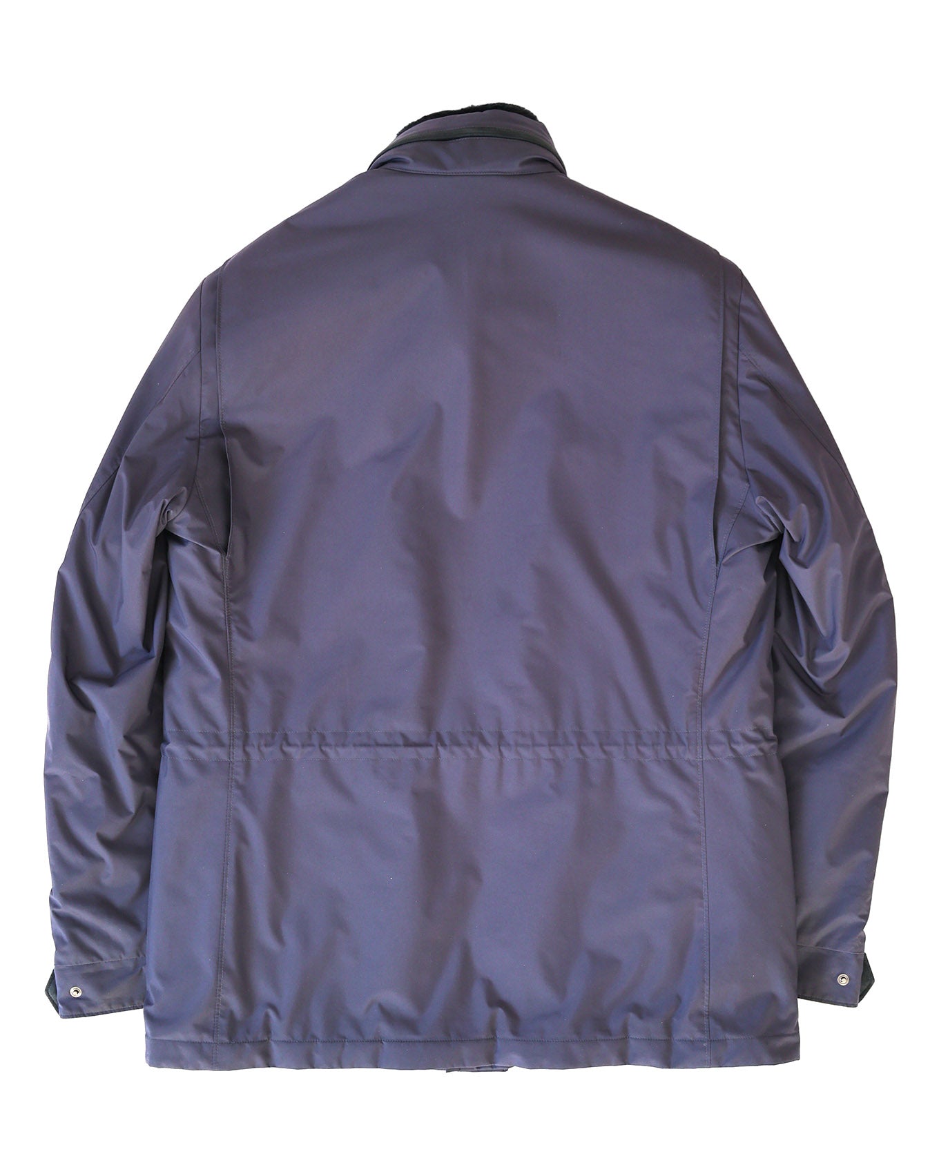 Loro Piana Blue Castorino Fur Lined Traveller Jacket | ELUXE STORE