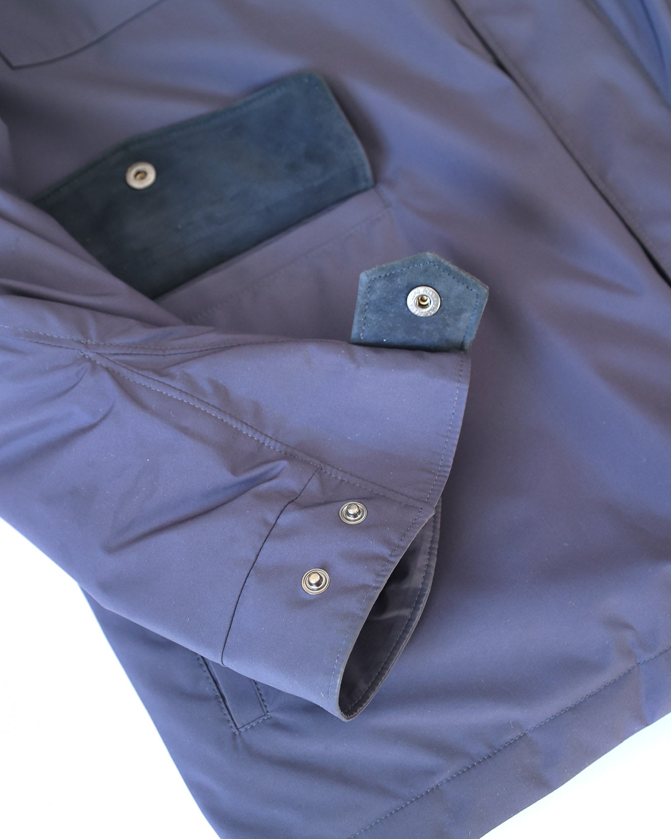 Loro Piana Blue Castorino Fur Lined Traveller Jacket | ELUXE STORE