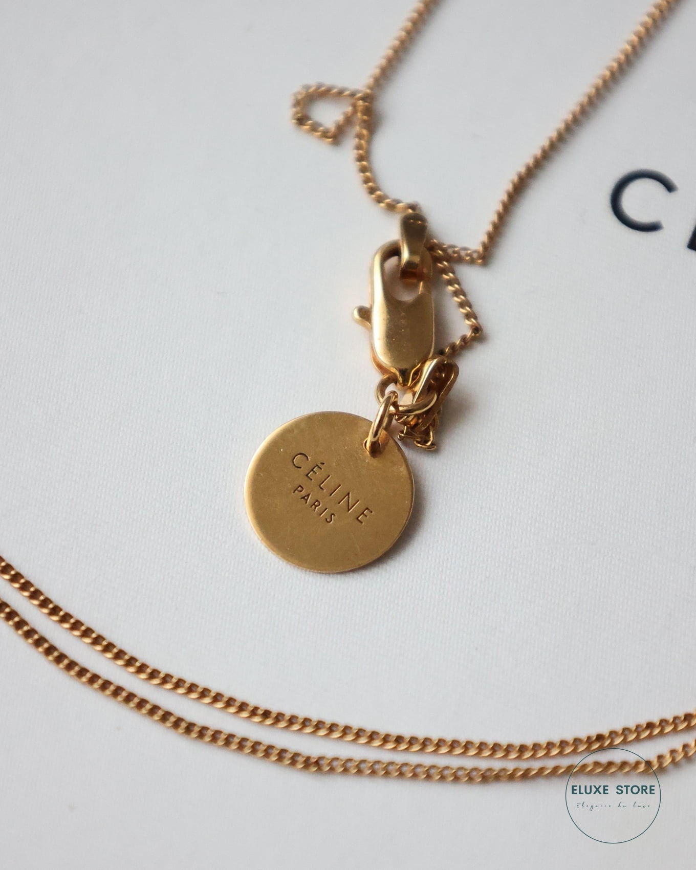 Old Céline by Phoebe Philo Fall Winter 2015 FW15 Porcelain Flower Runway Necklace | ELUXE STORE