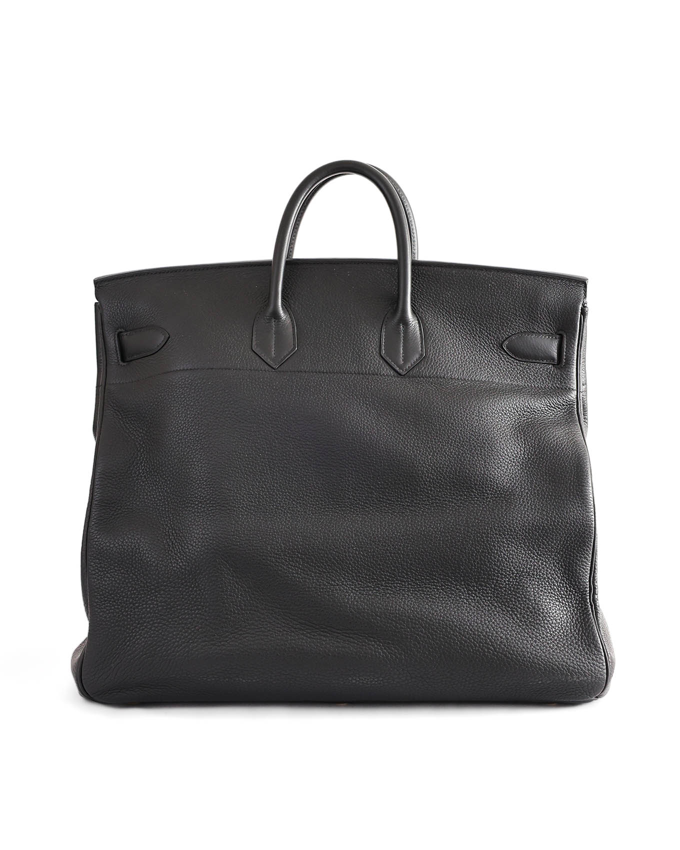 Hermès HAC Haut à Courroies 50 Black Togo 2009 | ELUXE STORE