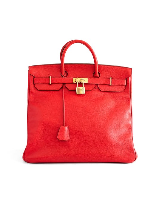 Hermès HAC 45 Rouge Ardennes 1991 front view