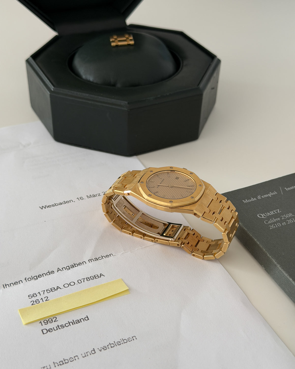 Audemars Piguet Royal Oak 56175BA Yellow Gold 33mm Quartz 1992