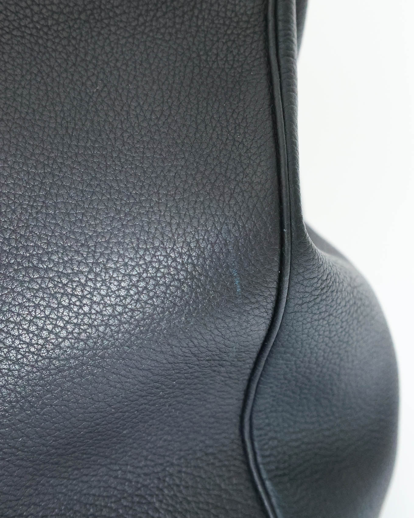 Hermès HAC Haut à Courroies 50 Black and Blue Verso Togo 2008