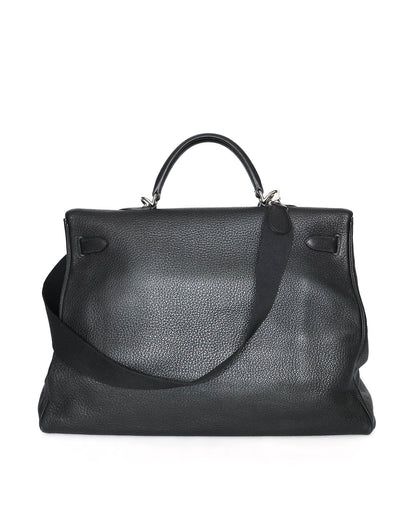 Hermès Kelly 50 Voyage Black Togo 2009