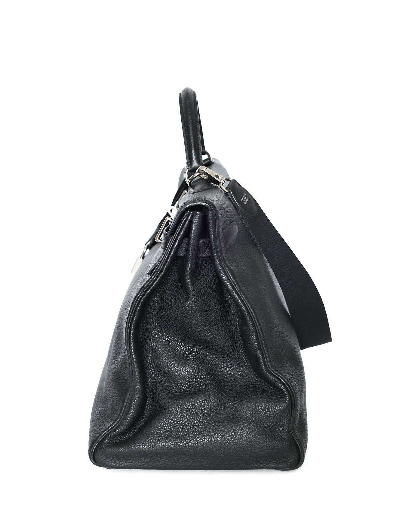 Hermès Kelly 50 Voyage Black Togo 2009