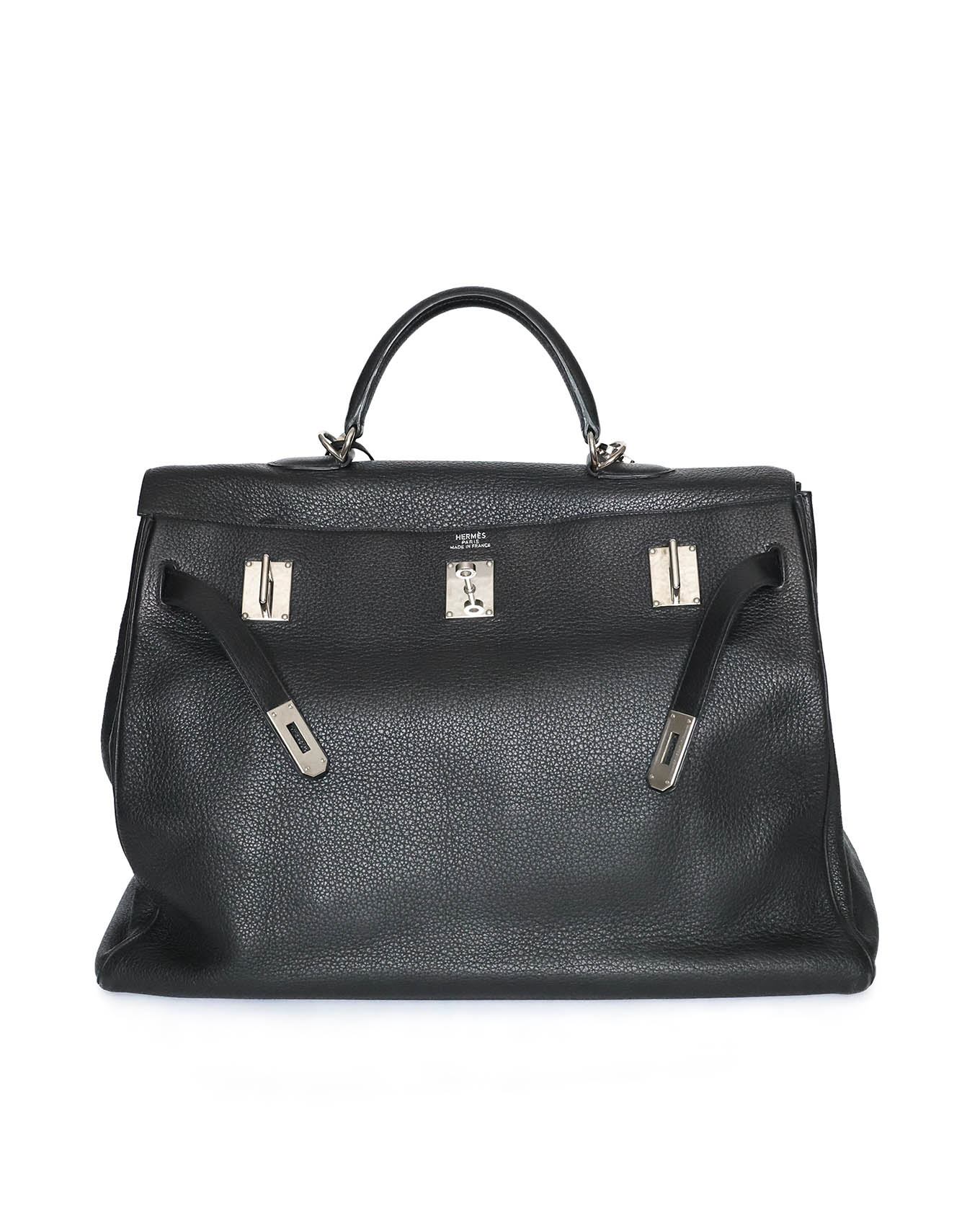 Hermès Kelly 50 Voyage Black Togo 2009