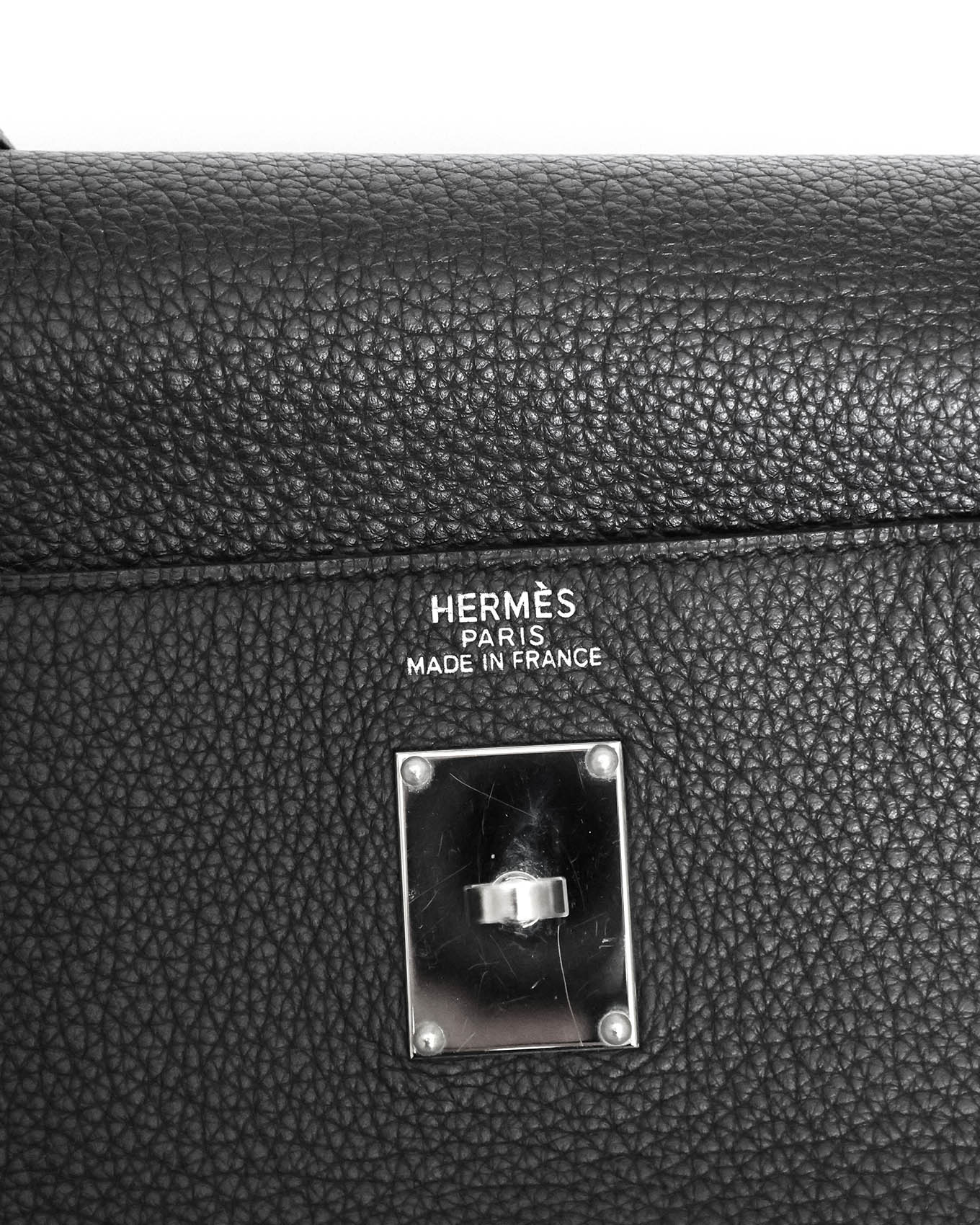 Hermès Kelly 50 Voyage Black Togo 2009