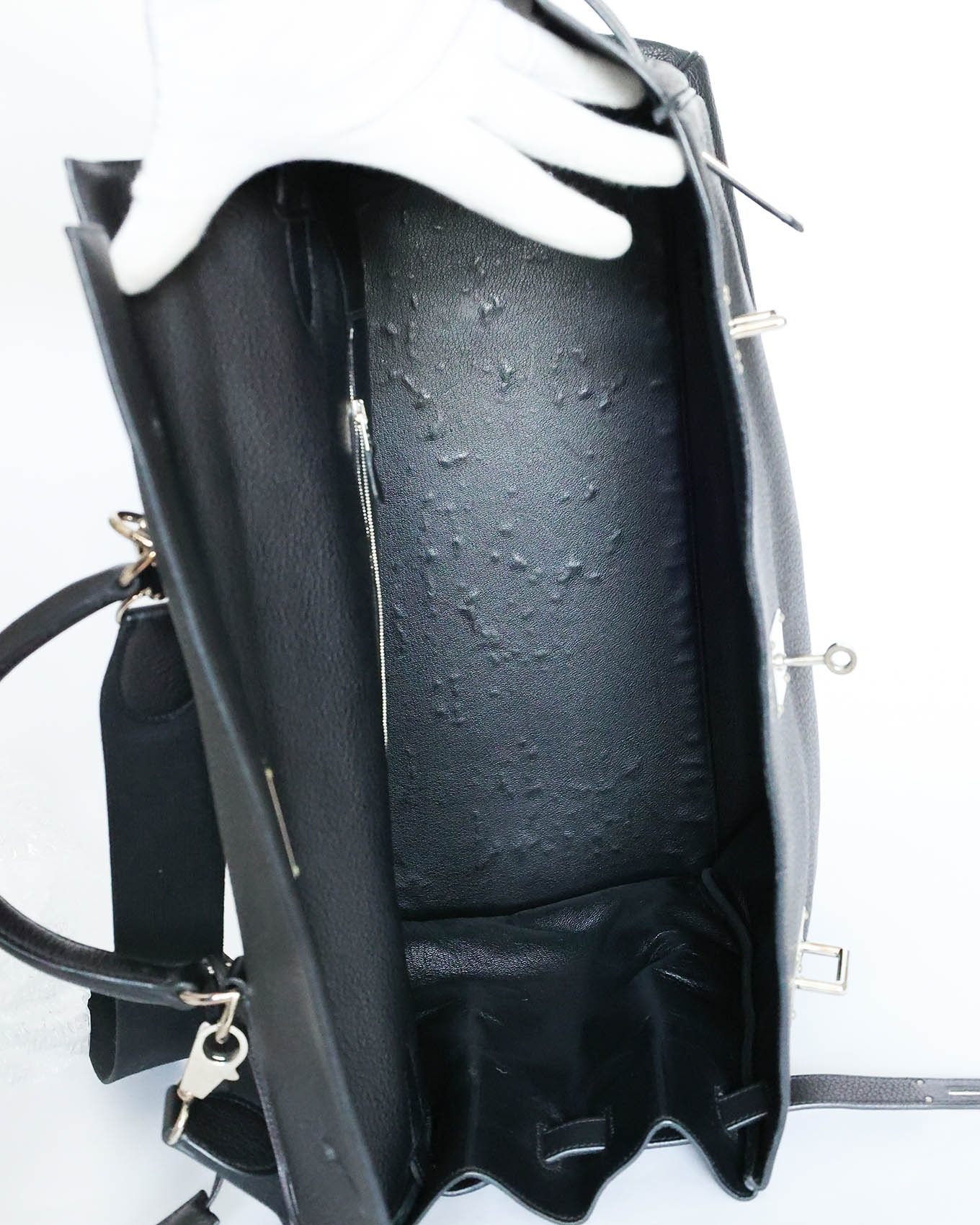 Hermès Kelly 50 Voyage Black Togo 2009