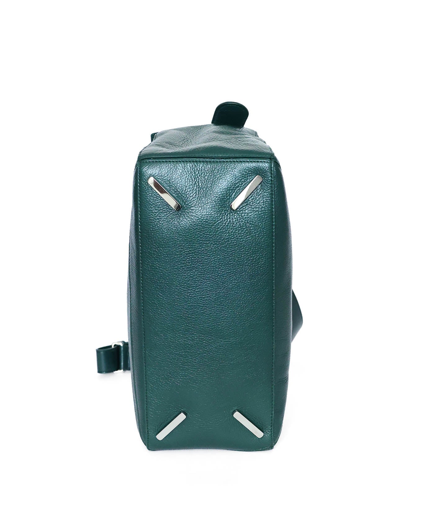 Loewe XL Puzzle Bag Emerald Green Deerskin 2025