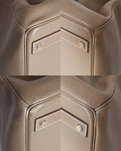 Hermès HAC 50 Etoupe corner condition detail
