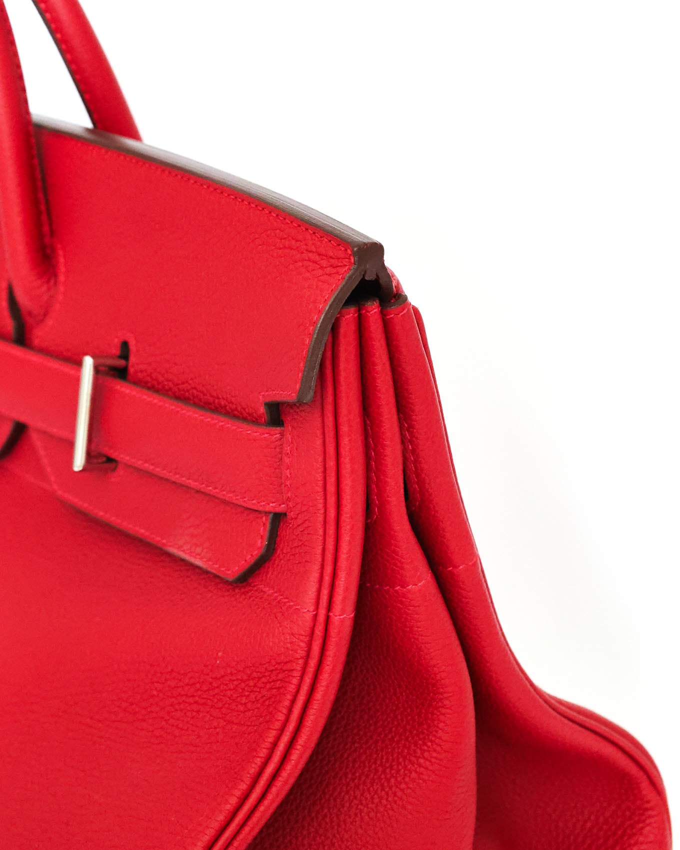 Hermès HAC Haut à Courroies 50 HSS Rouge Vif Togo 2021