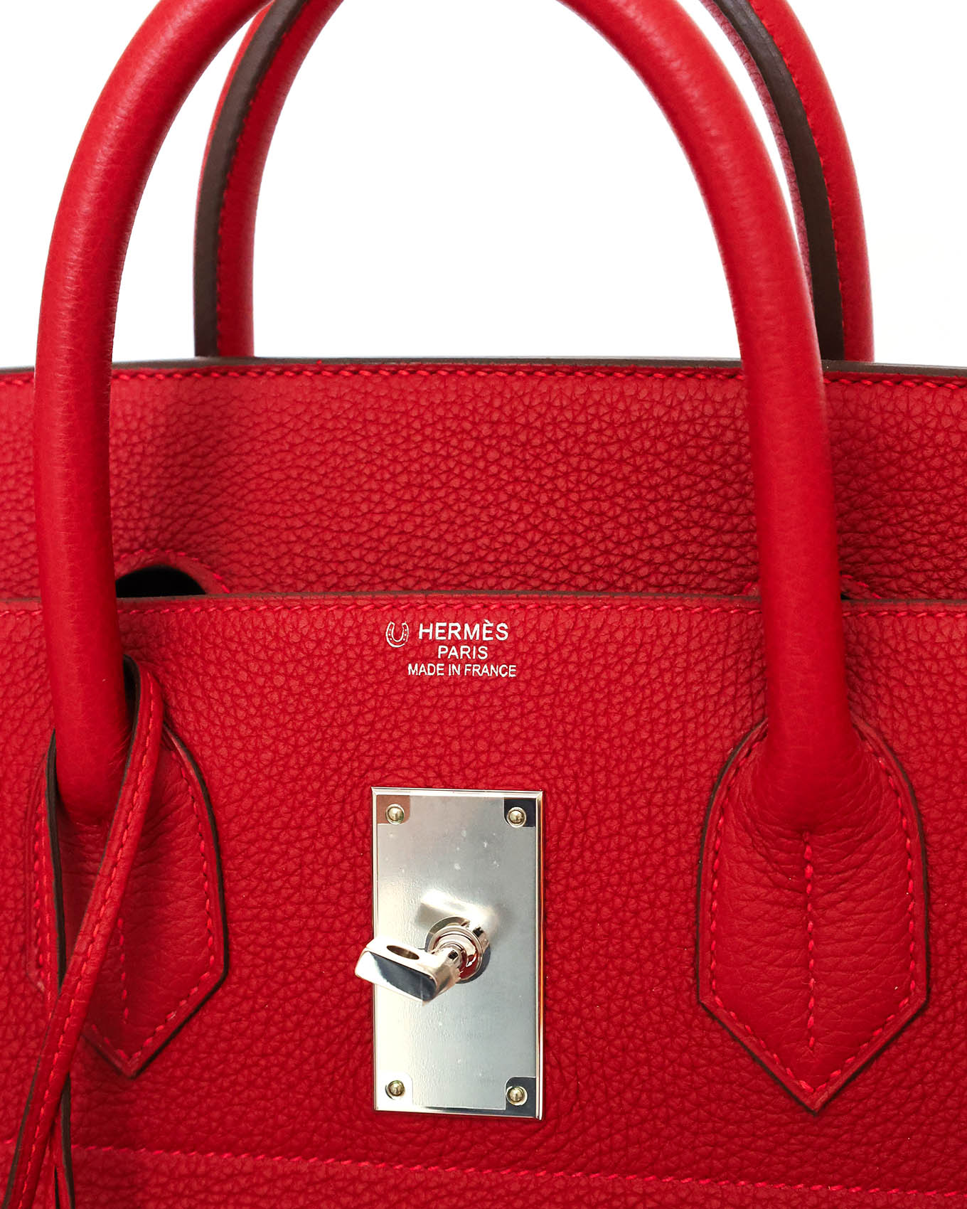 Hermès HAC Haut à Courroies 50 HSS Rouge Vif Togo 2021
