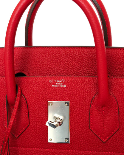 Hermès HAC Haut à Courroies 50 HSS Rouge Vif Togo 2021