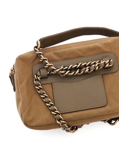 Chanel Military Green Canvas Sport Belt Bag 2019