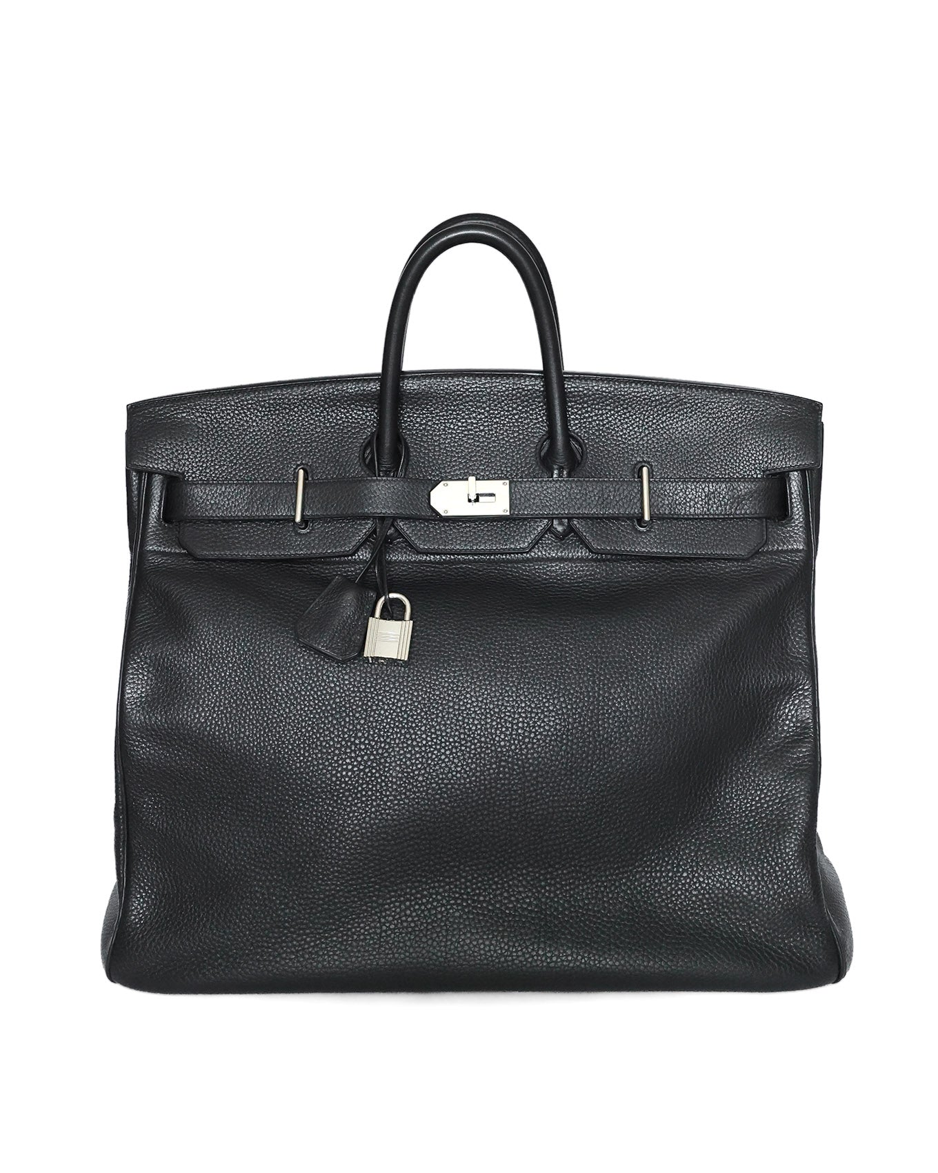 Hermès HAC Haut à Courroies 50 Black Noir Togo 2008