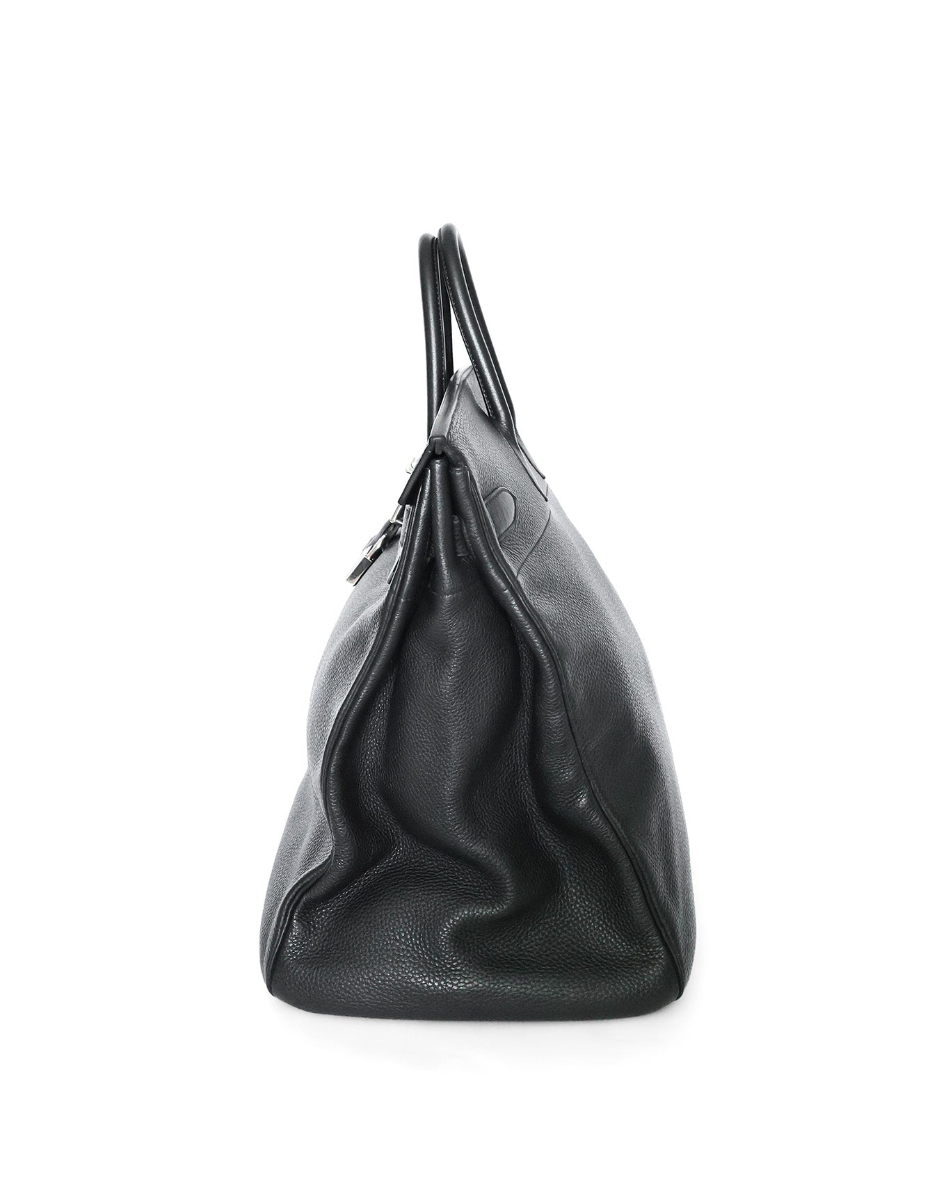 Hermès HAC Haut à Courroies 50 Black Noir Togo 2008