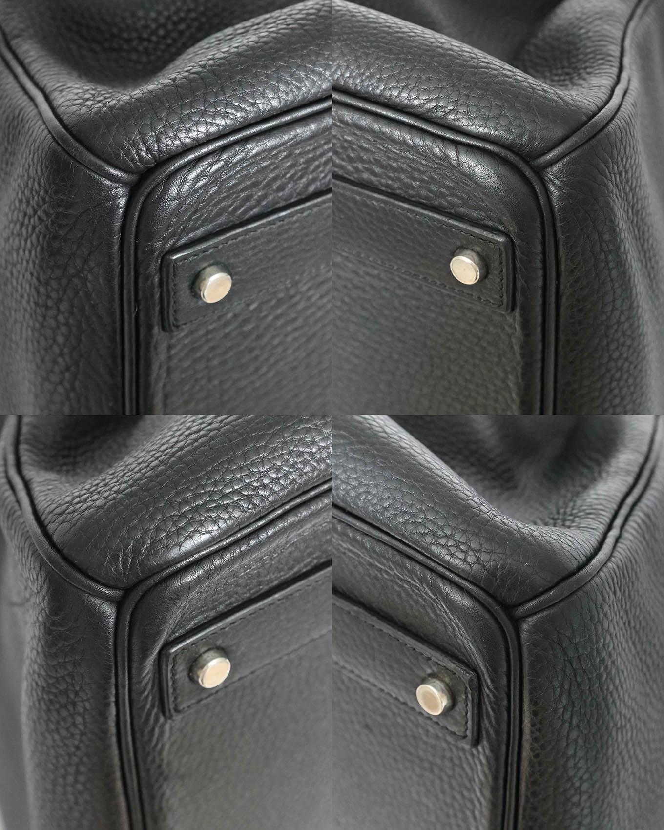 Hermès HAC Haut à Courroies 50 Black Noir Togo 2008