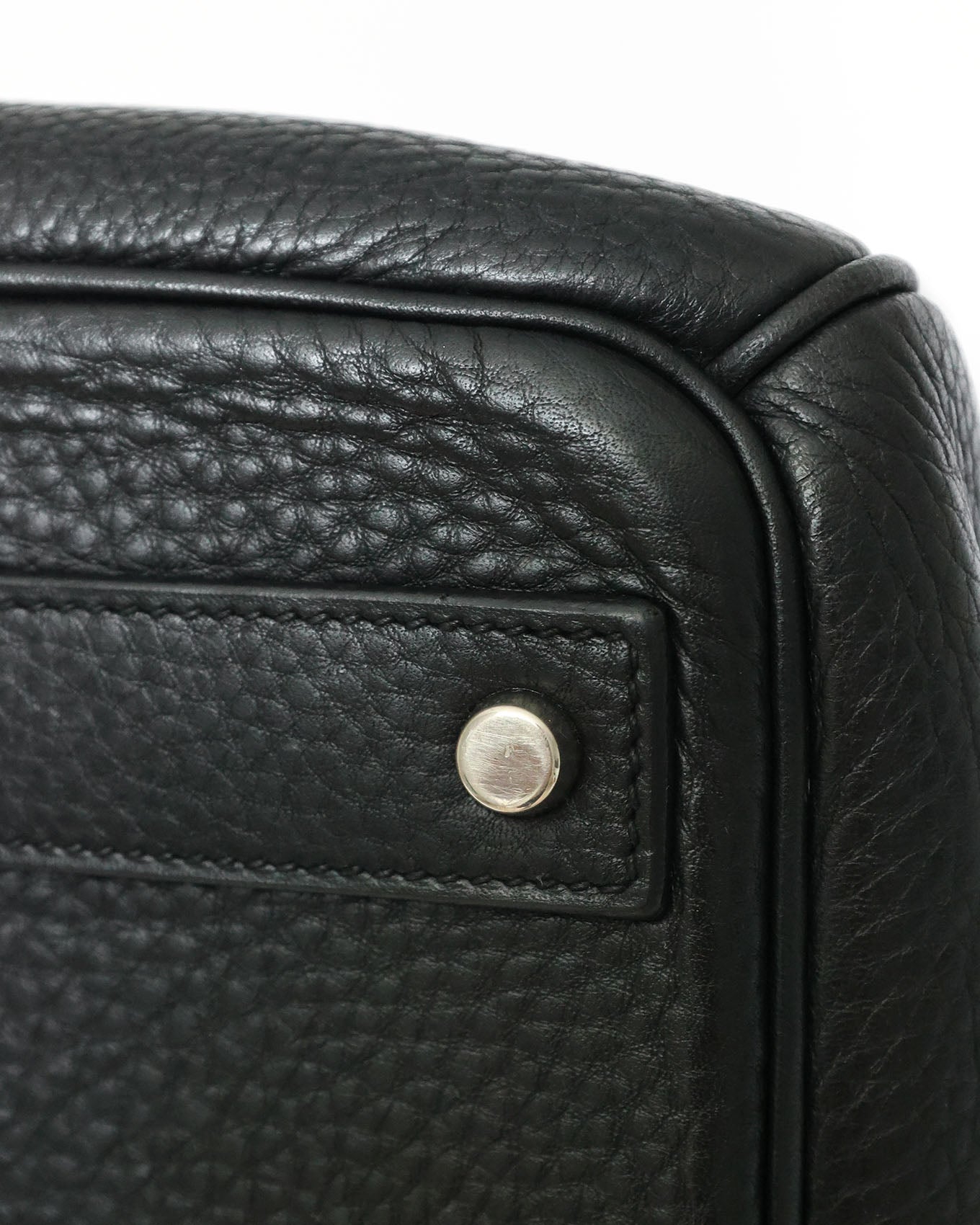 Hermès HAC Haut à Courroies 50 Black Noir Togo 2008