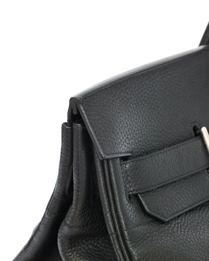 Hermès HAC Haut à Courroies 50 Black Noir Togo 2008