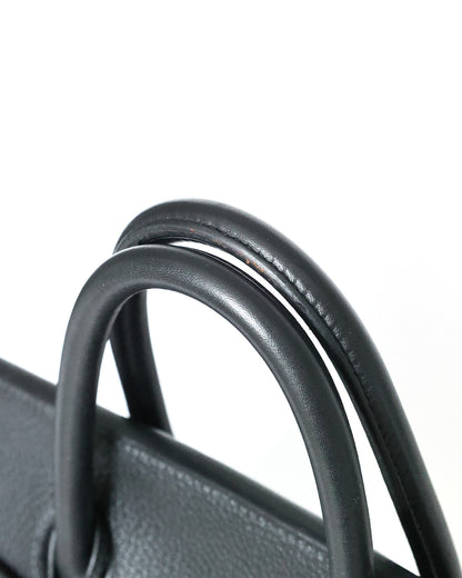 Hermès HAC Haut à Courroies 50 Black Noir Togo 2008