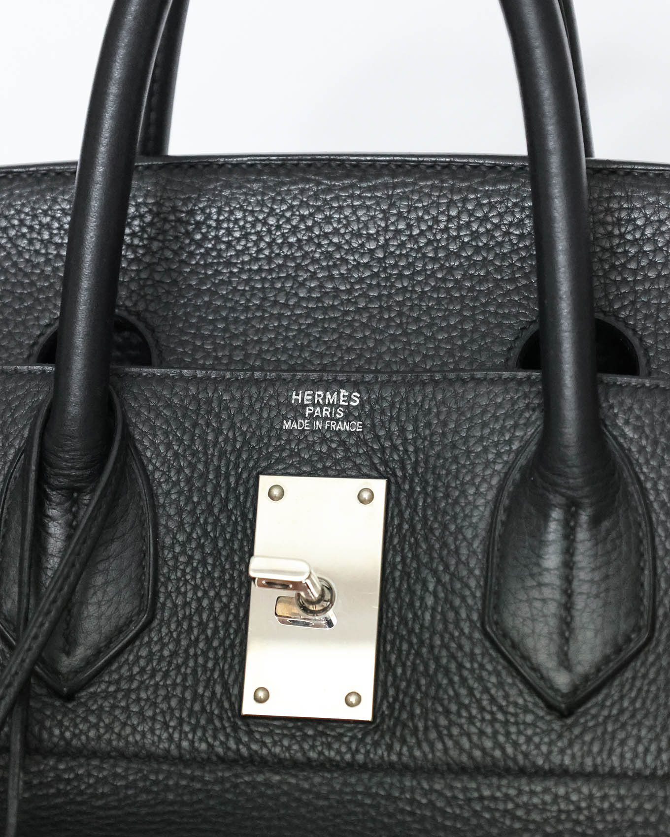 Hermès HAC Haut à Courroies 50 Black Noir Togo 2008