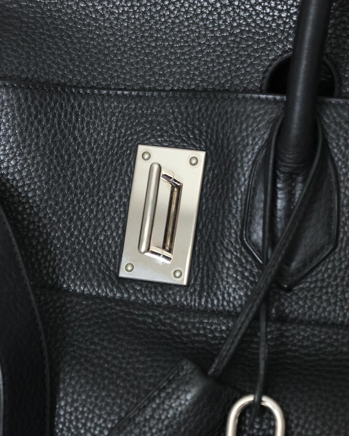 Hermès HAC 50 clochette, padlock and keys