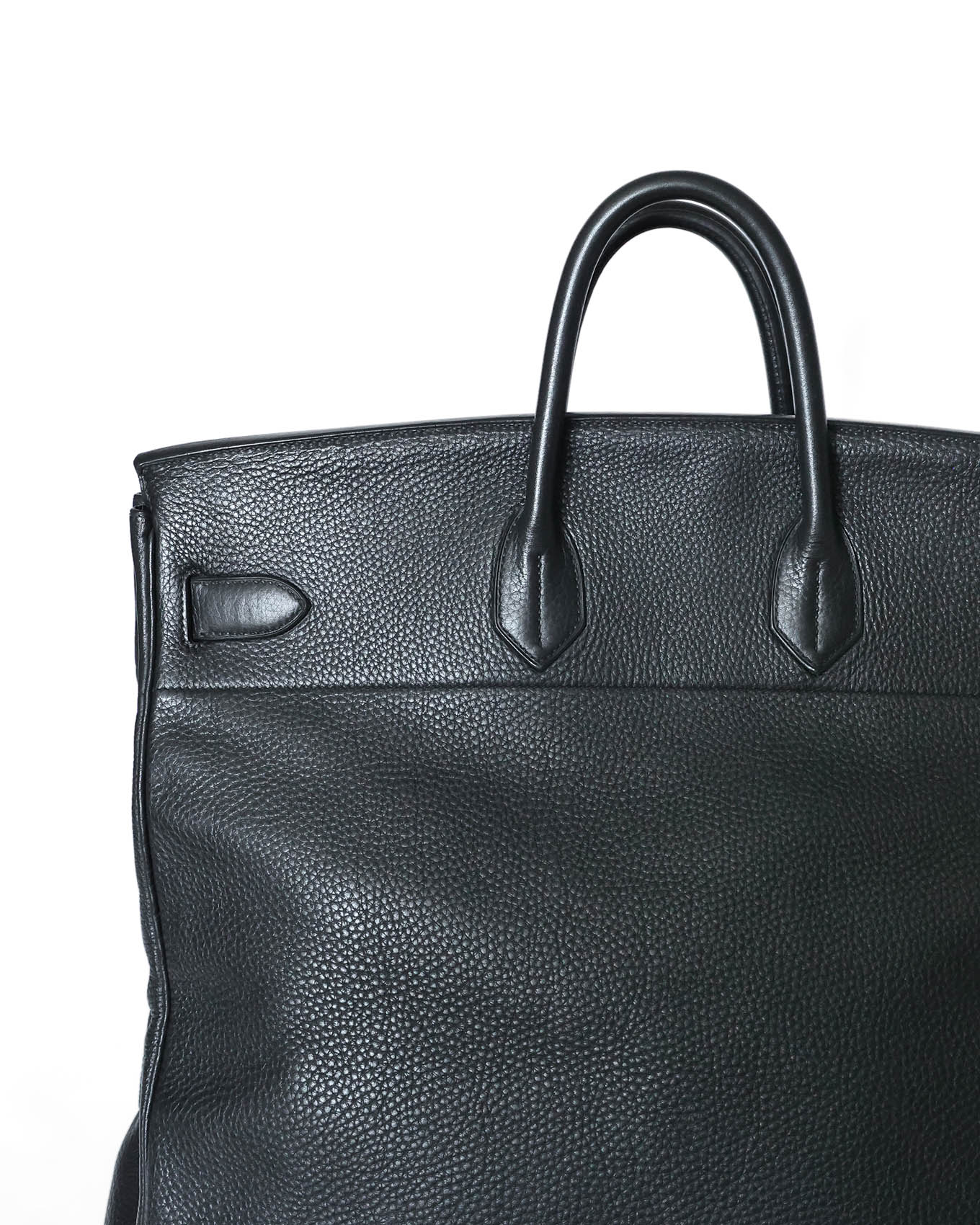Hermès HAC Haut à Courroies 50 Black Noir Togo 2008