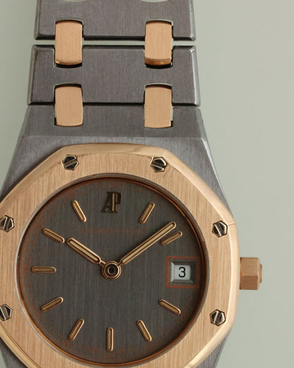 Audemars Piguet Royal Oak 59102TR Tantalum & Rose Gold 25mm Quartz circa 1989