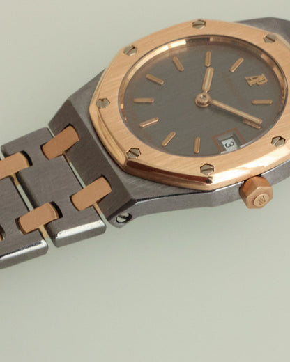 Audemars Piguet Royal Oak 59102TR Tantalum & Rose Gold 25mm Quartz circa 1989