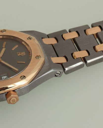 Audemars Piguet Royal Oak 59102TR Tantalum & Rose Gold 25mm Quartz circa 1989