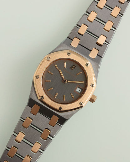 Audemars Piguet Royal Oak 59102TR Tantalum & Rose Gold 25mm Quartz circa 1989