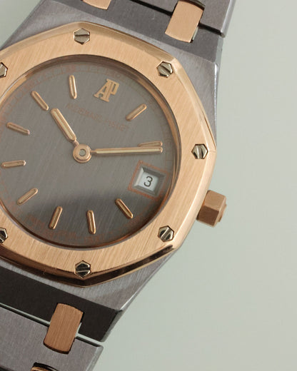 Audemars Piguet Royal Oak 59102TR Tantalum & Rose Gold 25mm Quartz circa 1989