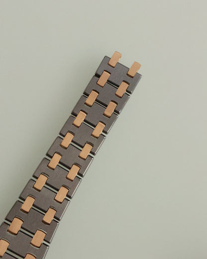 Audemars Piguet Royal Oak 59102TR Tantalum & Rose Gold 25mm Quartz circa 1989
