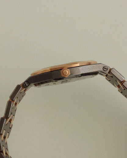 Audemars Piguet Royal Oak 59102TR Tantalum & Rose Gold 25mm Quartz circa 1989