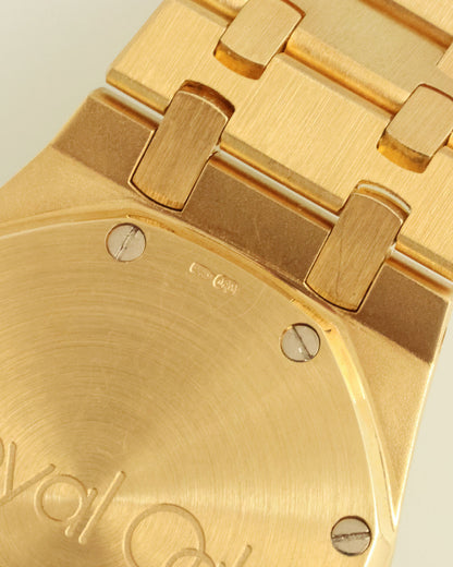 Audemars Piguet Royal Oak 56175BA Yellow Gold 33mm Quartz 1992
