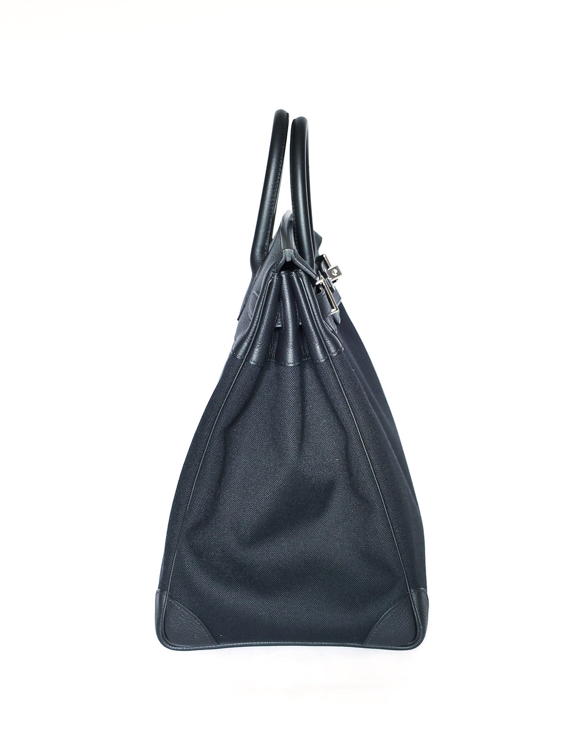 Hermès HAC Haut à Courroies 40 Black Toile 2023