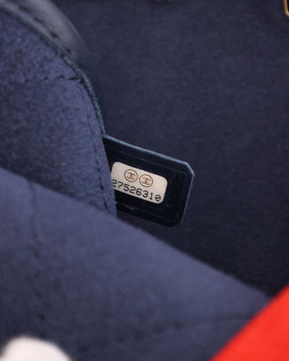Chanel x Pharrell Williams Red Suede XXL Classic Flap Bag